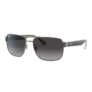 Ray-Ban Gunmetal Light Grey Gradient Dark Grey 0RB3530-0048G58