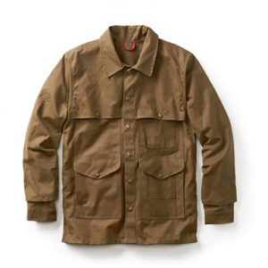 Filson Oil Tin Cloth Cruiser Fit Tan MD 10408 Jacket, M