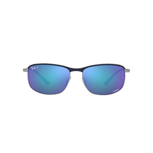 Ray-Ban Blue on Gunmetal Polar Grey Mirror Blue 0RB3671CH-92044L60