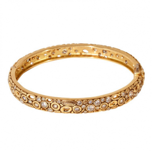 Alex Sepkus 18K and Diamond Bangle B-24A in Gold