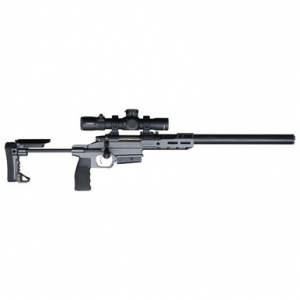 Gunwerks Skunkwerks The Accountant .308 Winchester 17.5" Bbl Integrally Suppressed Takedown Rifle w/Leupold Mark 5HD 2-10x30mm Riflescope Briefcase