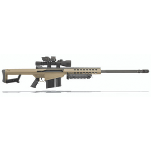 Barrett 82A1 .416 FDE 29" Leupold Mark M1, BORS, Rings 14021
