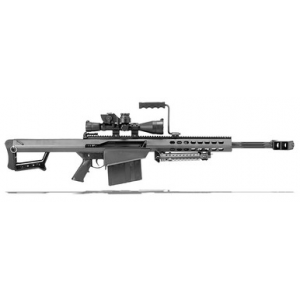 Barrett 82A1 50 BMG 20" Manganes Mark 4 M1, BORS, Rings 13124
