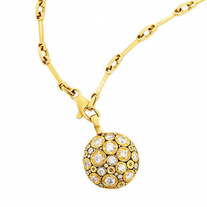 Alex Sepkus 18K and Diamond "Blooming Hill" Pendant M-49D