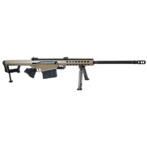 Barrett Model 82A1 .416 Barrett Compliant Rifle System FDE Cerakote Receiver Non-Detach Mag., 29" Fluted Barrel Showroom Demo 17463