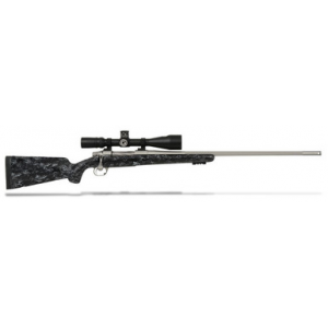 Gunwerks LR1000 7LRM Fluted DB SS Black Gray