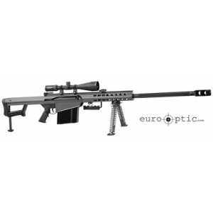 Barrett 82A1 Rifle System .50BMG 29" Black w/Nightforce SHV 4-14x56 C520 and NF Rings A203 18312