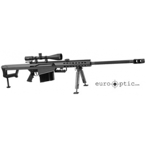 Barrett 82A1 Rifle System .50BMG 29" Black w/Nightforce SHV 5-20x56 and NF Rings A203 18571