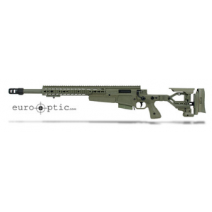 Accuracy International AX 308 Green chassis 20 inch barrel std brake - small firing pin Left Hand A-XS308WNGR20SM-LH