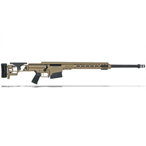 Barrett MRAD .338 Norma Mag Folding Stock Flat Dark Earth Cerakote 26" Fluted Bbl 1:9.4" Rifle 18482