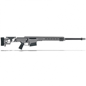 Barrett MRAD .338 Norma Mag Folding Stock Tungsten Grey Cerakote 26" Fluted Bbl 1:9.4" Rifle 18483