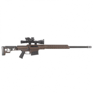 Barrett MRAD MRB .338 Lapua 26" Fluted Bbl Demo Rifle w/(2) Mags, Case, Leupold Mark 4 Scope, UH Rings and BORS 13132