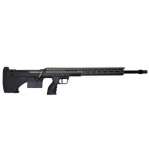 Desert Tech SRSM2 Standard .338 Lapua Mag 26" 1:9" 3/4x24" Bbl 5rd Tungsten/Black Bolt-Action Rifle SRS-RF-M-G26R-TB