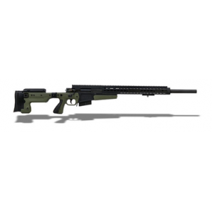 Accuracy International AX308 24" Plain Barrel, Green, Adjustable Butt DA471