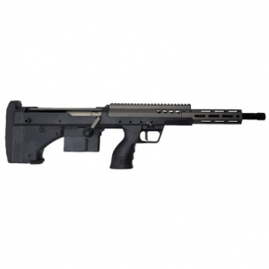 Desert Tech SRSA2 Covert 6.5 Creedmoor 18" 1:8" 5/8x24" Bbl 1:8" 5/8x24" Bbl 6rd Tungsten/Black Bolt-Action Rifle SRS-RF-C-D18R-TB