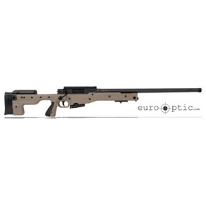Accuracy International AT 6.5 CM 24" Threaded Pale Brown Riflew/Fixed Stock ATR6524FIPB