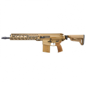Sig Sauer MCX SPEAR .277 SIG FURY/6.8x51mm 16" Bbl Coyote Rifle w/(1) 20rd Mag, SLX/SLH QD FH, & Folding Magpul Stock RSPEAR-68-16B-NG