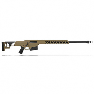 Barrett MRAD .338 Norma Mag Bolt Action Fixed FDE 26" Fluted Bbl 1:9.4" 10rd Rifle 18506