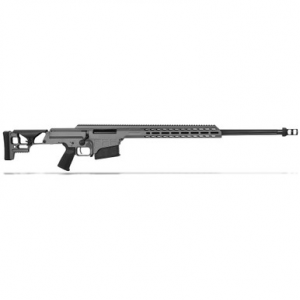 Barrett MRAD .338 Norma Mag Bolt Action Fixed Tungsten Grey Cerakote 26" Fluted Bbl 1:9.4" 10rd Rifle 18507