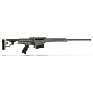 Barrett 98B Lightweight .338 Lapua Mag Rifle System - 24" Light Barrel - Tungsten Grey Cerakoted Receiver 14812