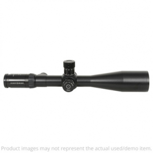 Schmidt Bender PM II 5-25x56 L/P MTC H2CMR FFP MRAD CCW 677-911-922-A9-64 - w/ Box, BC Caps, PTL, Faint Ring Marks UA4177
