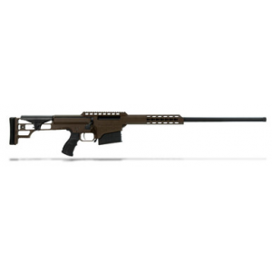 Barrett 98B Lightweight .338 Lapua Mag Rifle System - 24" Light Barrel - Multi Role Brown Cerakoted Receiver 14824