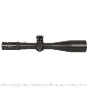 Schmidt Bender PM II 5-25x56 L/P DT Gen 2XR FFP MRAD CW - 677-911-772-94-67 - w/ Box, BC caps, PTL, Faint Ring Marks, Marks on Turret Knurling