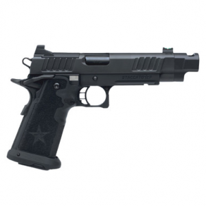Staccato Limited Editions V2 9mm DLC/DLC TB Limited Edition P Optic Ready Threaded Barrel Compensated 12-1201-000400-01