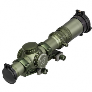 Nightforce ATACR 1-8X24mm F1 .1 Mil-Radian NVD PTL FC-DMX Green Anodized Riflescope w/1.54" 0MOA Ultramount C725