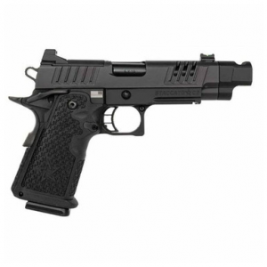 Staccato Limited Editions V2 9mm DLC/DLC TB Limited Edition C2 Optic Ready Threaded Barrel Compensated 12-1101-000402-01