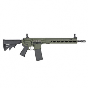 LWRC International LWRC ICMKII 5.56mm 16" 1/7" 1/2x28 OD Green Individual Carbine ICMKIIR5ODG16