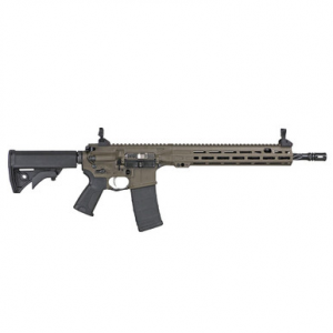 LWRC International LWRC ICMKII 5.56mm 16" 1/7" 1/2x28 Patriot Brown Individual Carbine ICMKIIR5PBC16