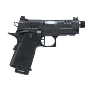 Staccato CS Carry V3 CS Optic Ready Stainless Threaded Barrel (Blk Al Flat Trig) W X-Series Serrs DLC/SS TB Frm/Fnsh 14-1501-000212-01