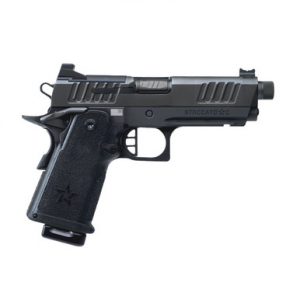Staccato C Carry + Duty V3 C Optic Ready DLC Threaded Barrel (Flat Trig) DLC/DLC TB Frm/Fnsh 15-1501-000312