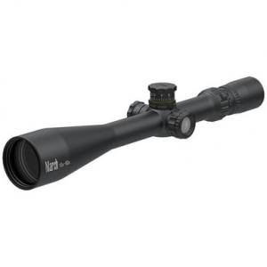 March Scopes March Tactical 10-60x52mm MTR-RTM Reticle 1/8MOA Illuminated Riflescope D60V52TI-MTR-RTM-800367