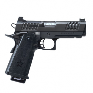 Staccato C Full Size Grip Carry + Duty V3 C Optic Ready DLC Barrel (Curv Trig) w/ X-Series Serrs DLC/DLC Frm/Fnsh 15-1501-000104-01