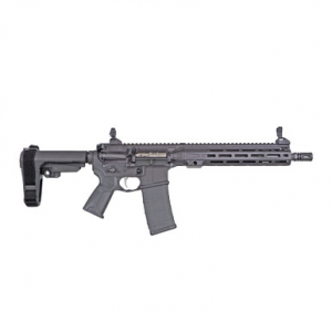 LWRC International LWRC ICMKII 5.56mm 12" 1/10 1/2x28 Black Pistol w/SBA3 Brace ICMKIIP5B10SBA3