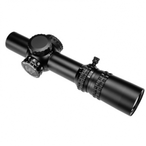 Nightforce ATACR 1-8x24mm F1 .1mrad - NVD - Capped Adj - PTL FC-DM Showroom Demo Riflescope C597