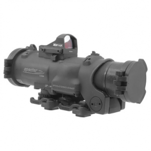 Elcan SpecterDR 1x/4x 7.62mm Riflescope w/Flip Covers, ARD, A.R.M.S. & 4MOA XOPTEK DFOV14-L2-X4