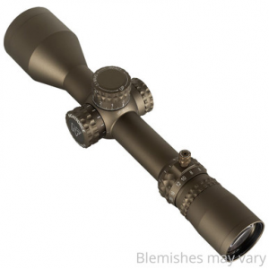 Nightforce NX8 2.5-20x50mm F1 ZeroStop .1 MRAD DigIllum PTL TReMoR3 Dark Earth Demo Riflescope C664
