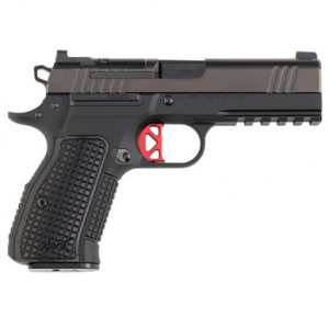 Dan Wesson DWX 9mm 4" Bbl 15rd Compact Optic Ready Pistol w/Tritium Front/Fixed Rear Sight, 1913 Pic Rail, Aggressive Grip 92103