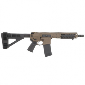 LWRC International LWRC ICDI Direct Impingement 5.56 10.5" FDE Pistol w/ Brace ICDIP5CK10BR