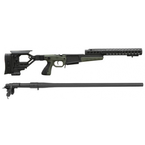 Remington Defense Remington 700P 5R 308 Win with Accuracy International AX Chassis - 13" forend tube Green