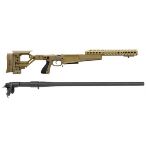Remington Defense Remington 700P 5R 308 Win with Accuracy International AX Chassis - 13" forend tube Pale Brown