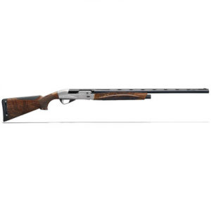 Benelli Ethos Sport 12-ga 3" 28" AA-Grade Satin Walnut Brushed Nickel Receiver 4+1 Semi-Auto Shotgun 10490