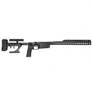 Spuhr SICS Rem 700 LA Black Chassis w/16" HBAR Forend CH000002