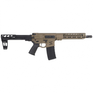 Seekins Precision CQ PDP .223 Wylde 10.5" 1:8" 1/2"x28 TPI Bbl FDE Pistol 0011300099-FDE