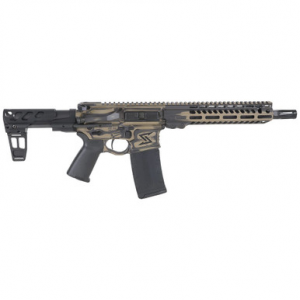 Seekins Precision CQ PDP .223 Wylde 10.5" 1:8" 1/2"x28 TPI Bbl BW FDE Pistol 0011300099-FDEBW
