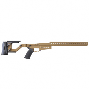 Accuracy International AT-X AICS SA Short Chassis Rem 700 Dark Earth Folding Stock 29743FO-DE in Flat Dark Earth