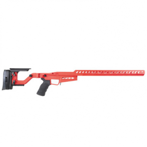 Accuracy International AT-X AICS Tikka T3 Fire Red Folding Stock 29827FO-RD2